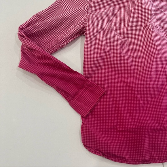 BILLIONAIRE BOYS CLUB Button Shirt Long Sleeve Astronaut Red Checkered Men’s M - Picture 10 of 12